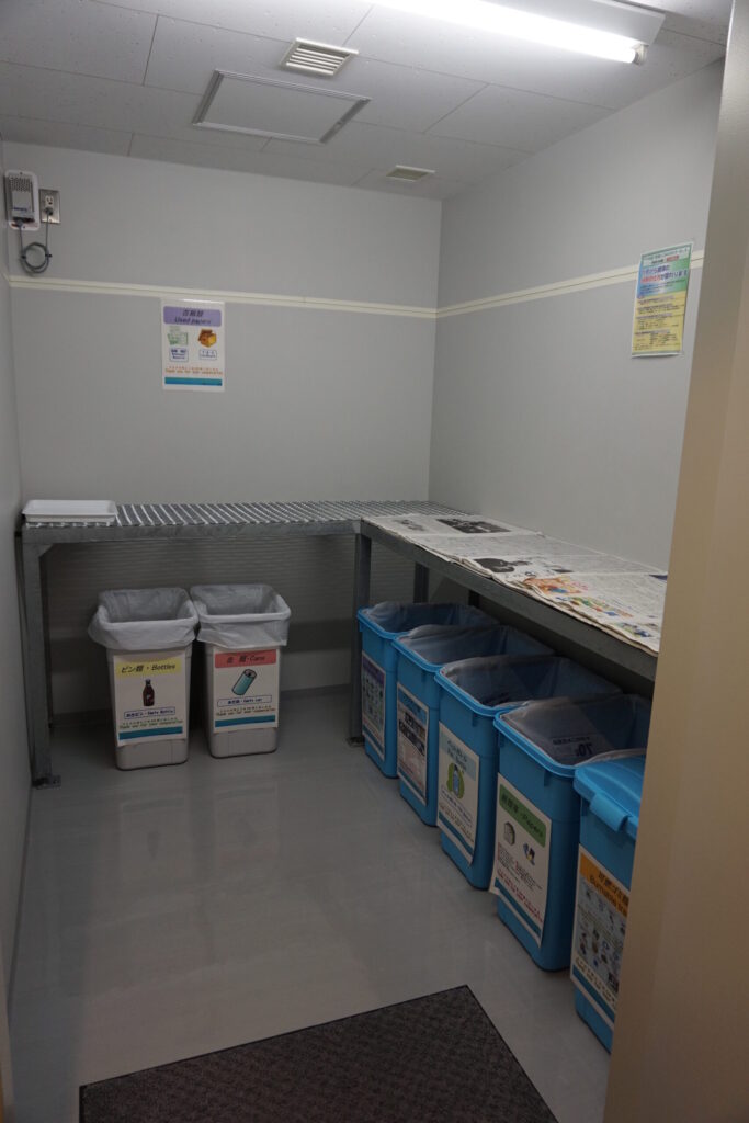 ゴミ置き場の画像