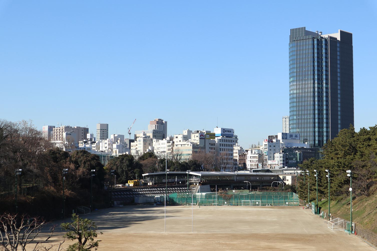 四谷の町並みの画像